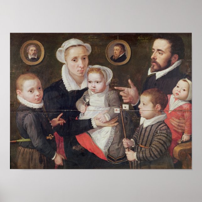 Poster Retrato de uma família (Frente)