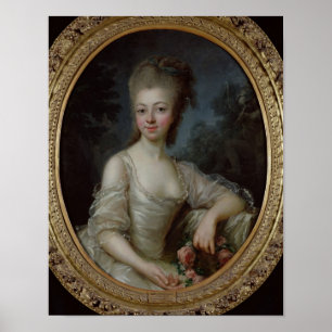 Poster Retrato de uma Menina, 1775