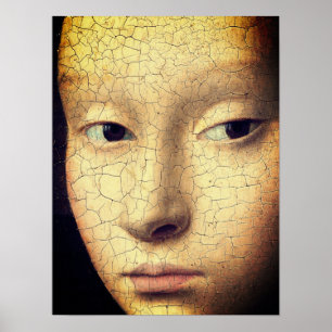 Poster Retrato de uma Menina (detalhe)