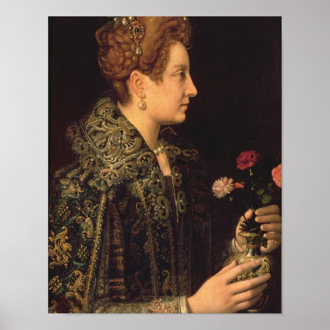 Póster Retrato de uma Mulher (Frente)