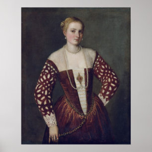 Póster Retrato de uma mulher