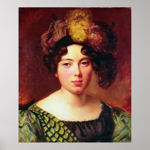 Póster Retrato de uma mulher escocesa nova