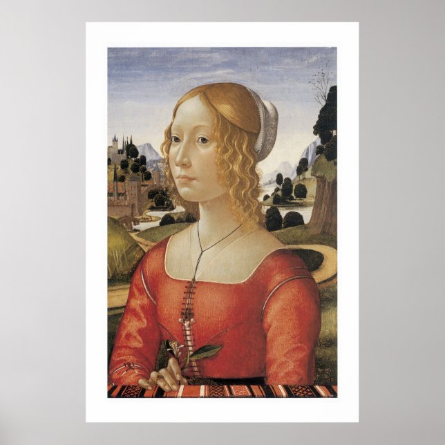 Póster Retrato de uma Senhora (Frente)