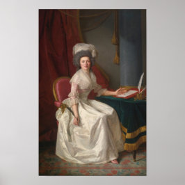 Poster Retrato de uma Senhora