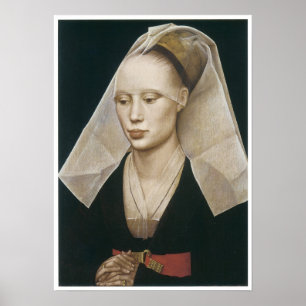 Póster Retrato de uma senhora, 1460