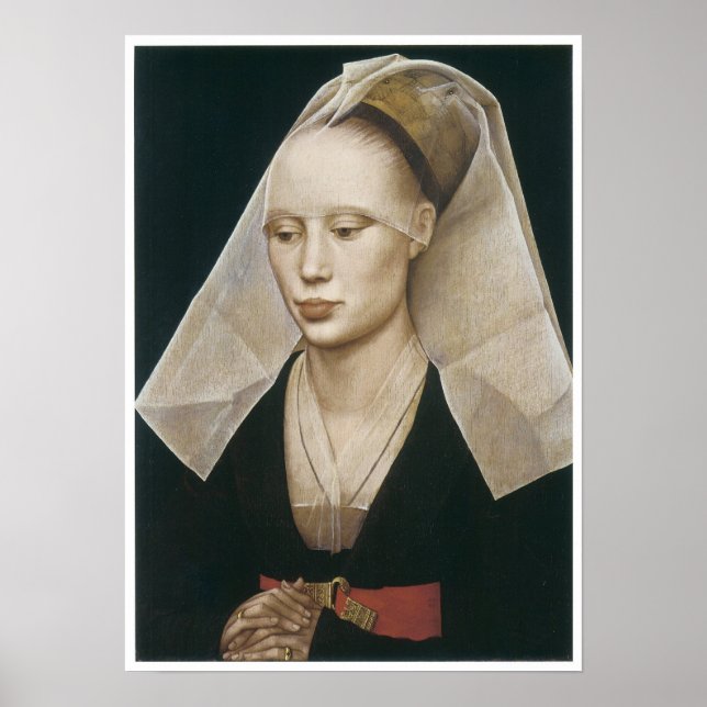 Póster Retrato de uma Senhora, 1460 (Frente)