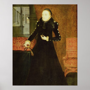Poster Retrato de uma Senhora, que se acredita ser Kather