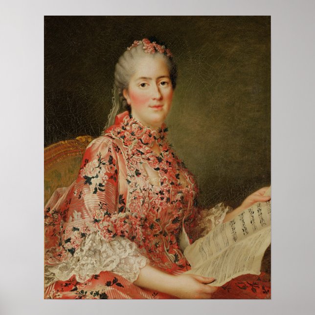 Póster Retrato de Victoire da França (Frente)
