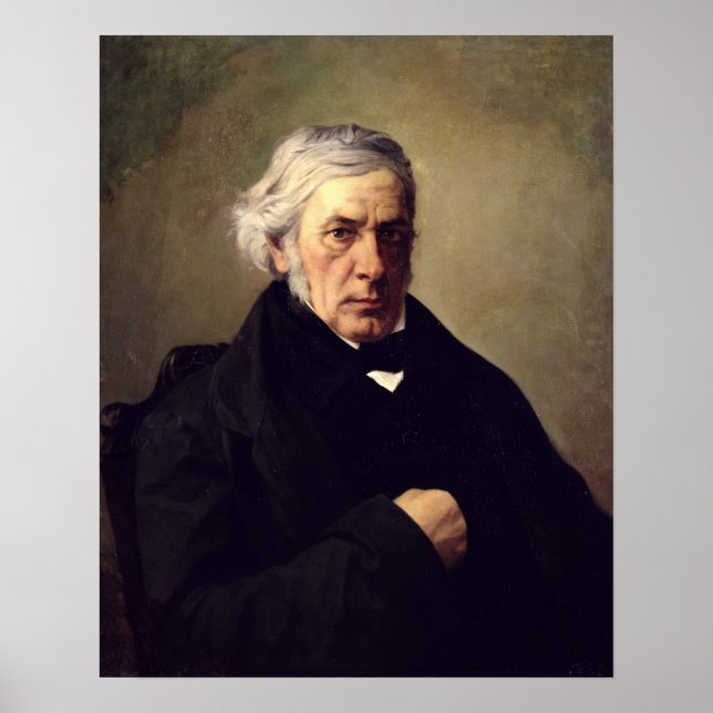 Póster Retrato de Victor Cousin c.1881 (Frente)