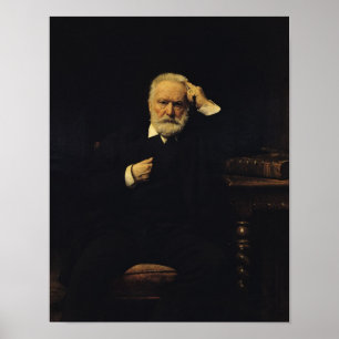 Poster Retrato de Victor Hugo 1879