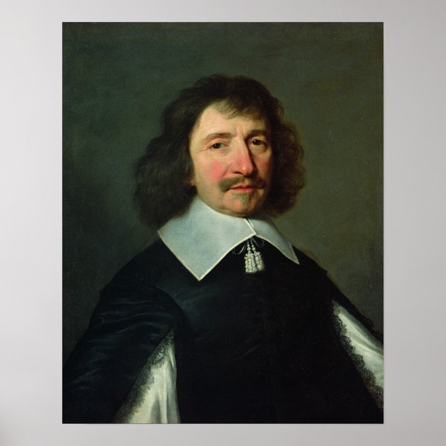 Póster Retrato de Vincent Voix c.1643-44 (Frente)