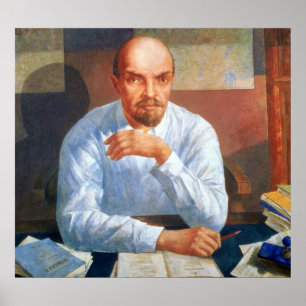 Póster Retrato de Vladimir Ilyich Lenin, 1934