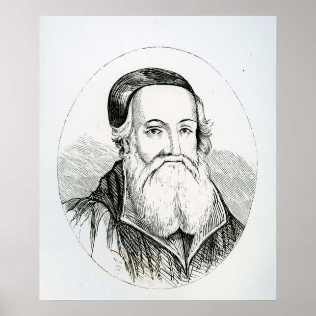 Poster Retrato de William Grindal (Frente)