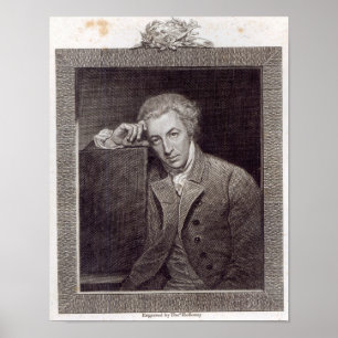 Póster Retrato de William Hayley