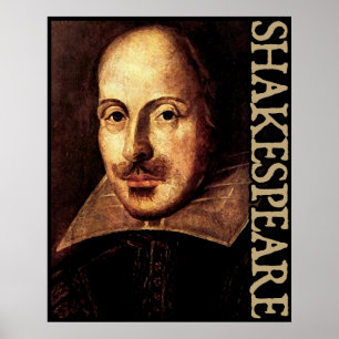 Póster Retrato de William Shakespeare