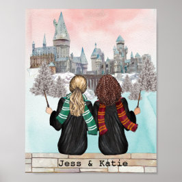 Poster Retrato do Assistente do Castelo Mágico, Assistent