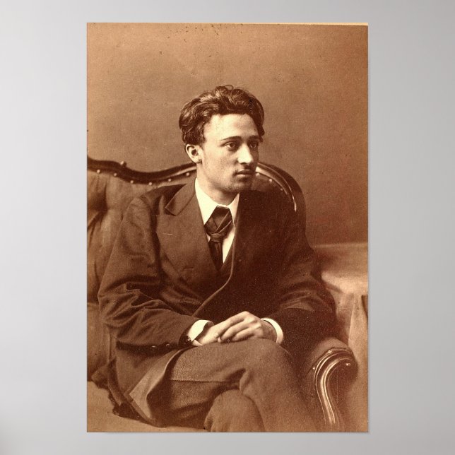 Póster Retrato do autor (Frente)