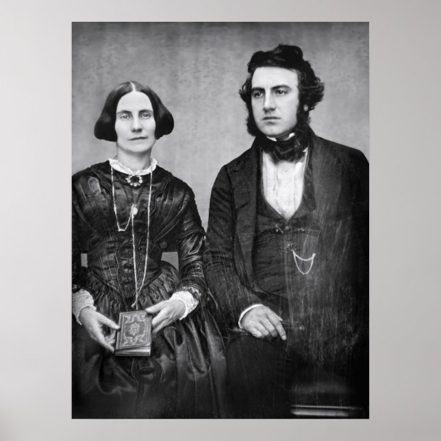 Póster RETRATO DO CASAL CASADO c. 1845 (Frente)