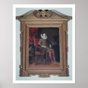 Póster Retrato do de'Medici de Cosimo II (1590-1621)