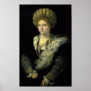 Póster Retrato do d'Este de Isabella