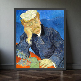 Poster Retrato do Dr. Gachet por Vincent Van Gogh