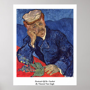 Póster Retrato do Dr. Gachet Vincent van Gogh