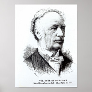 Póster Retrato do Duque de Buccleuch