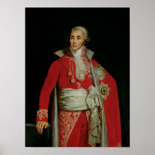Póster Retrato do duque de Joseph Fouche de Otranto