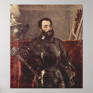 Póster Retrato do duque de Urbino