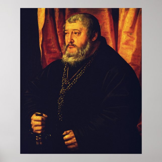 Poster Retrato do Eleitor Palatine Otto Henry (Frente)