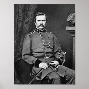 Poster Retrato do general Simon Bolivar Buckner