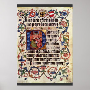 Póster Retrato do imperador Maximilian mim e seu