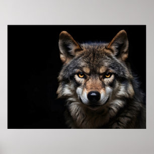 Poster Retrato do lobo