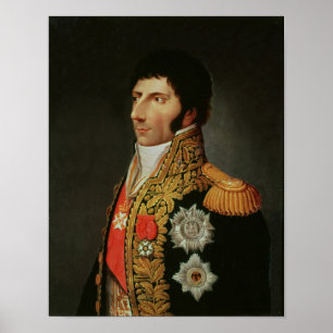 Póster Retrato do marechal Charles Jean Bernadotte