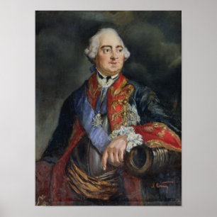 Póster Retrato do matemático Leonhard Euler