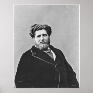 Póster Retrato do Monsieur de Tourguenef