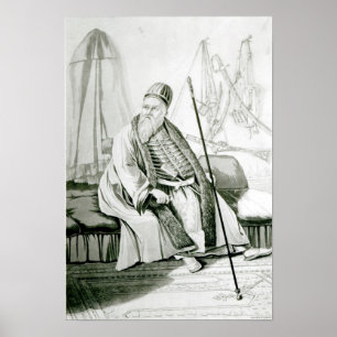 Póster Retrato do Pasha de Ali de Yannina