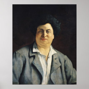 Póster Retrato do pere de Alexandre Dumas, 1878