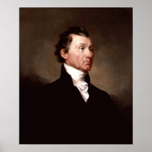 Poster Retrato do presidente James Monroe