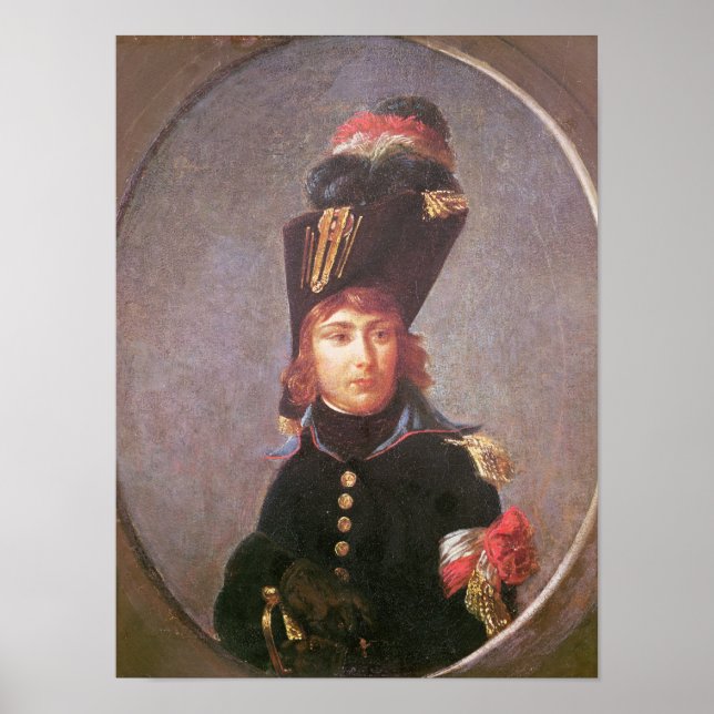 Póster Retrato do Príncipe Eugene de Beauharnais (Frente)