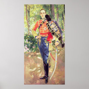 Póster Retrato do rei Alfonso XIII