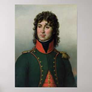 Poster Retrato do rei de Joachim Murat de Nápoles