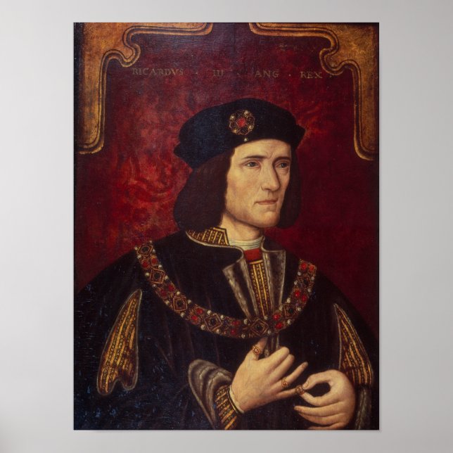 Póster Retrato do Rei Richard III (Frente)