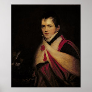 Póster Retrato do Rev. Edward Daniel Clarke c.1822