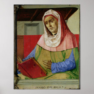 Póster Retrato do Seneca c.1475