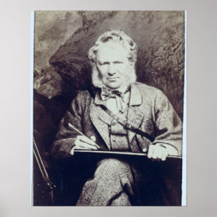 Póster Retrato do senhor Edwin Landseer (1802-73) (albume
