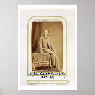 Póster Retrato do senhor John Everett Millais (1829-96)