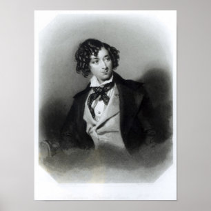 Póster Retrato do senhor M.P. de Benjamin Disraeli