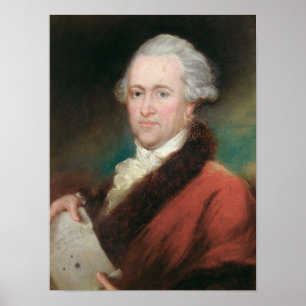Póster Retrato do senhor William Herschel c.1795