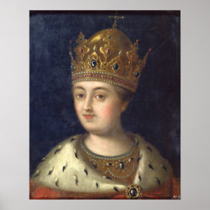 Poster Retrato do Sophia regente, 1772